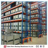 China Warehouse Pallet Racking Narrow Storage Shelves