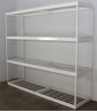 4 Layers Double Rivet Wire Shelving