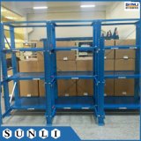 Warehouse Drawable Mold Storage Rack with Pullout Shelves