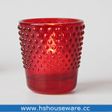 for Tealight Mini Dots Colour Glass Candle Holder