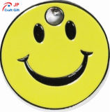 Customized Smile Face Shape Zinc Alloy Keychain