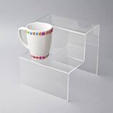 Wholesale Cheap Best Sell Purple Square Acrylic Cup Stand