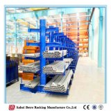 China Nanjing Outdoor Storage Works Plant Factory Steel Cantilever Racks