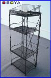 Custom Metal Floor Standing Supermarket Display Rack