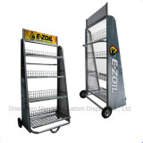 Professional Custom Removable Oil Display Stand Automotive Supplies Display Rack