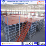 Multi-Level Warehouse Steel Mezzanine Storage Rack with Different Floor Style