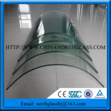 Curved Clear Tempered Glass Bent Clear Toughened Glass