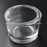 Clear Votive Glass Candle Holder with 65ml Capacity