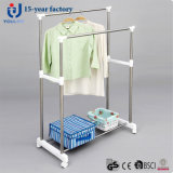 Atainless Steel Double Pole Clothes Hanger