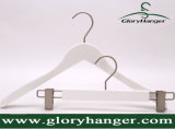 White Wooden Hanger for Clothes