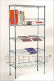 Adjustable Metal Display Wire Magazine Rack (CJ-B1119)