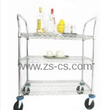 Chrome DIY Metal Kitchen Wire Rack