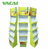 Elegant Sachet 4tiers Cardboard Display Single Side, Store Shelf Standing