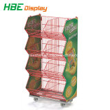 Promotional Stacking Wire Basket for Supermarket