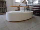 Two-Level Oval Promotional Table