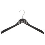 Flat Wood Garment Hanger with Shiny Hook (YWR6610B)