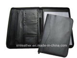 Business Custom Leather Portfolio Holder File Folder
