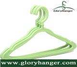 Wholesale Color Plastic Clothes Hanger for Home Use