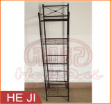 5 Tiered Powder Coated Wire Storage Shelf