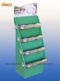 Advertising Corrugated Cardboard Display Rack for Detergent Retail