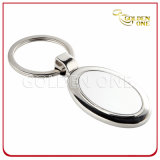 Hot Sale Oval Shape Blank Metal Key Tag