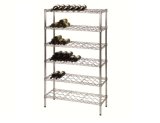 Wholesale Adjustable Chrome Tall Metal Wine Rack, NSF Approval