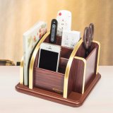 Wooden All in One Storage Holder with Removable Base Plate