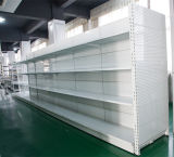 2017 New Products Flat Back Panel Supermarket Shelf, Gondola Double Shelving