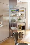 Commercial Restaurant and Hotel Kitchen Stainless Steel Shelving Rack