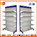 Wall Shelves Supermarket Racking Storage Display Shelving with Hooks (Zhs405)