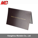 Brown Paper Diploma Folder with Four Satin Corners-Tent Style