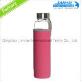 Factory Price High Quality Glass Bottle Mug Cup with Cloth Cover
