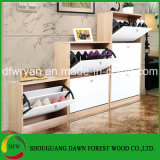 Morden Design in Home Wooden Shoe Cabinet /Shoe Rack in Wood/Shoe Shelf for Sale