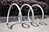 Powder Coated Outdoor Spiral Cycle Bike Parking Rack