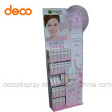 Cosmetics Corrugated Cardboard Display Shelf for Promotion