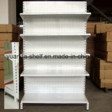 Single Face Supermarket Convenient Store Goods Display Metal Shelf