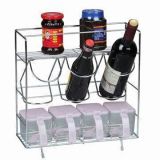 Multifunctional 3 Tiers Metal Kitchen Rack