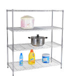 4 Tiers Kitchen Use Wire Rack Shelving