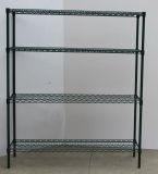 Metro Industries Green 4 Shelf Metal Material Heavy Duty Storage Racking and Shelving System