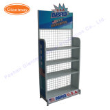Metal 4 Shelves Customized Engine Oil Products Display Rack