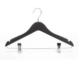 New Design Cheap Black Plastic Hangers for Clothes, Suit