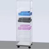 Rotatable Acrylic Storage Cabinet/Acrylic Display Rack