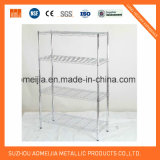 Chrome or Stainless Steel Storage Wire Mesh Shelving 07177