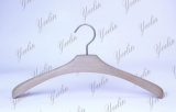 2015 Guangxi High Quality Wooden Hangers Manufacturer Wooden Personlized Clothes Hangers (YLWD253W-NTL1)