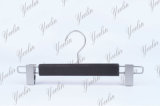 New High Quality, Pants, Trousers Hanger, Leather Hanger with Metal Clips (YLLT33218-GRYUS1)