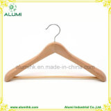 Hotel Wooden Coat Female/Male Hanger with Wood Bar