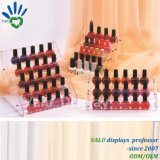 High Quality Transparent Clear Acrylic Nail Polish Rack Shelf Displays