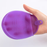 Food Grade Antibacterial Non Stick Silicone Kitchen Sponge for Cleaning Washing Dishes Cups Fruits Vegetable