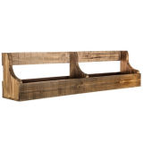 Country Style Farmhouse Style Rustic Wooden Wall Shelf