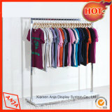 Stainless Steel Display Rack Clothes Display Unit for Store